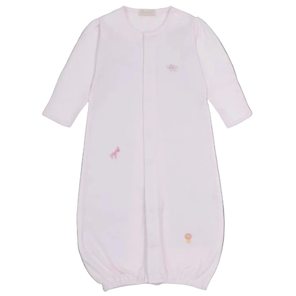 Convertible Gown w/ Hand Embroidery - Pink Jungle from Anderson Parker