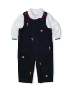 Corduroy Longall w/ Allover Embroidery from Anderson Parker