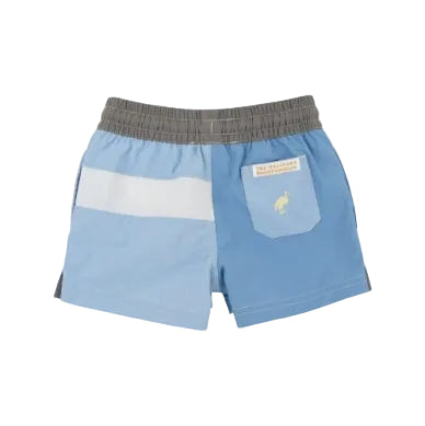 Country Club Colorblock Trunk - Park City Periwinkle/Beale Street Blue/Grantley Gray/Worth Ave White from Anderson Parker