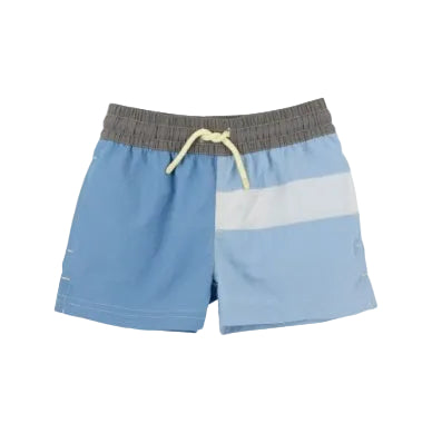 Country Club Colorblock Trunk - Park City Periwinkle/Beale Street Blue/Grantley Gray/Worth Ave White from Anderson Parker