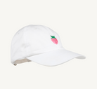 Covington Cap - Cotton Twill - Worth Ave White/Strawberry from Anderson Parker
