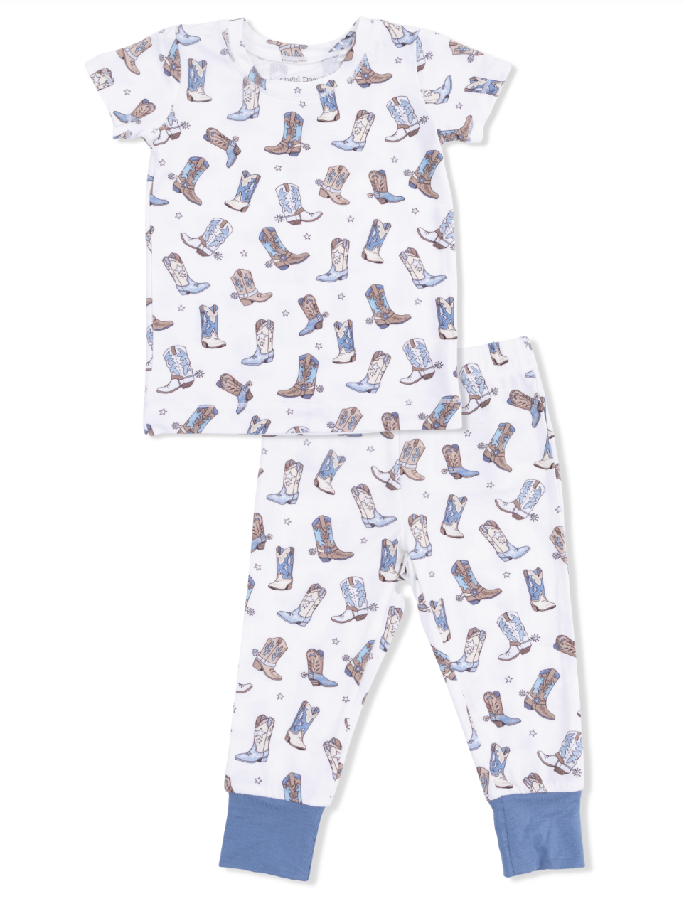 Cowboy Boots - Short Sleeve Loungewear Set from Anderson Parker