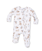 Cowboy Nursery - 2 Way Zipper Footie from Anderson Parker