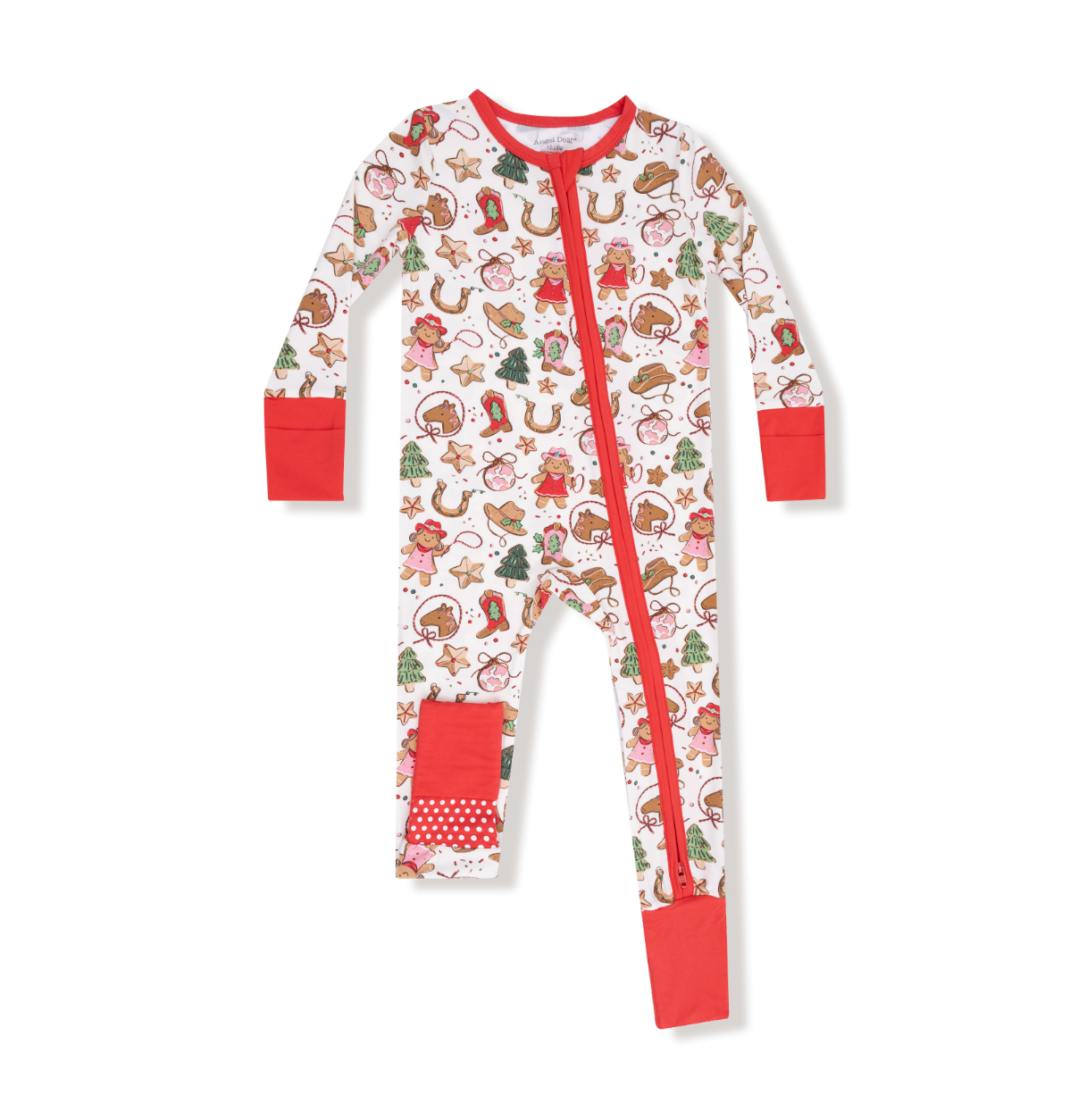 Cowgirl Christmas - 2 Way Zipper Romper from Anderson Parker