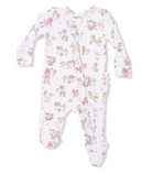 Cowgirl Nursery - 2 Way Ruffle Front Zipper Footie from Anderson Parker