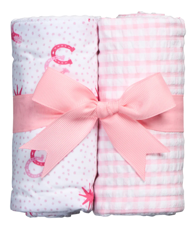 Cowgirl Set of Two Burps - Pink from Anderson Parker