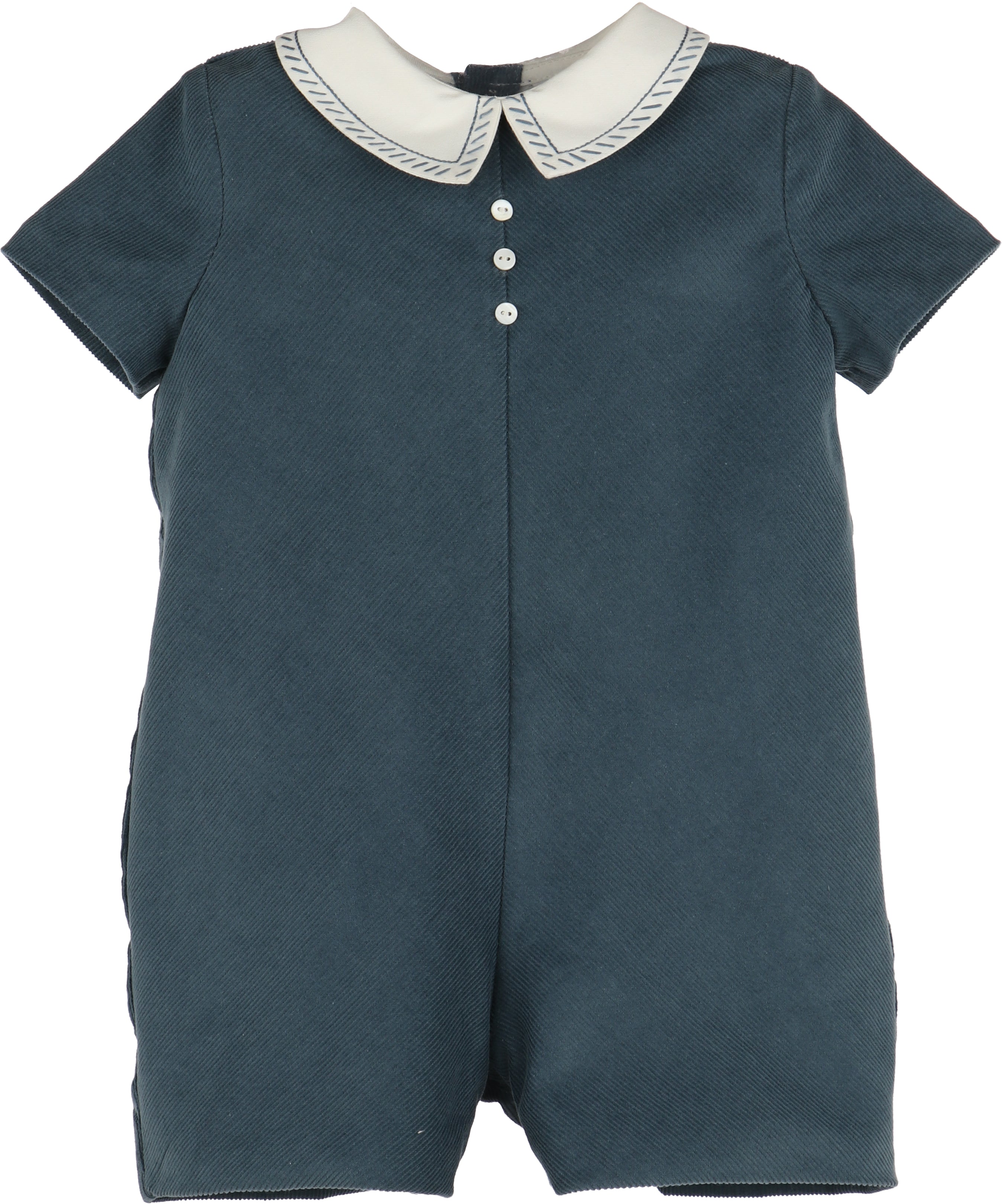 Cozy Corduroy Boy Bubble - Blue from Anderson Parker
