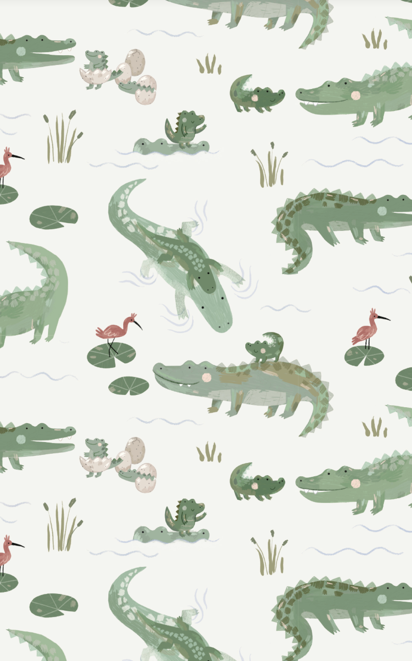 Crayon Alligators - Convertible Romper from Anderson Parker