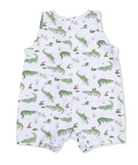 Crayon Alligators - Sleeveless Shortie Romper from Anderson Parker