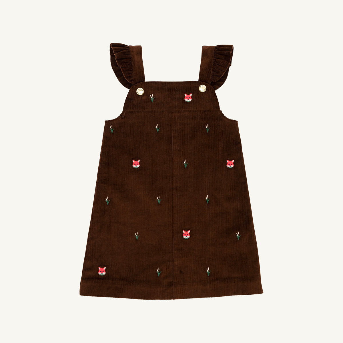 Critter Julia Jumper - Corduroy - Chelsea Chocolate/Foxes from Anderson Parker