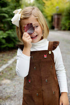 Critter Julia Jumper - Corduroy - Chelsea Chocolate/Foxes from Anderson Parker