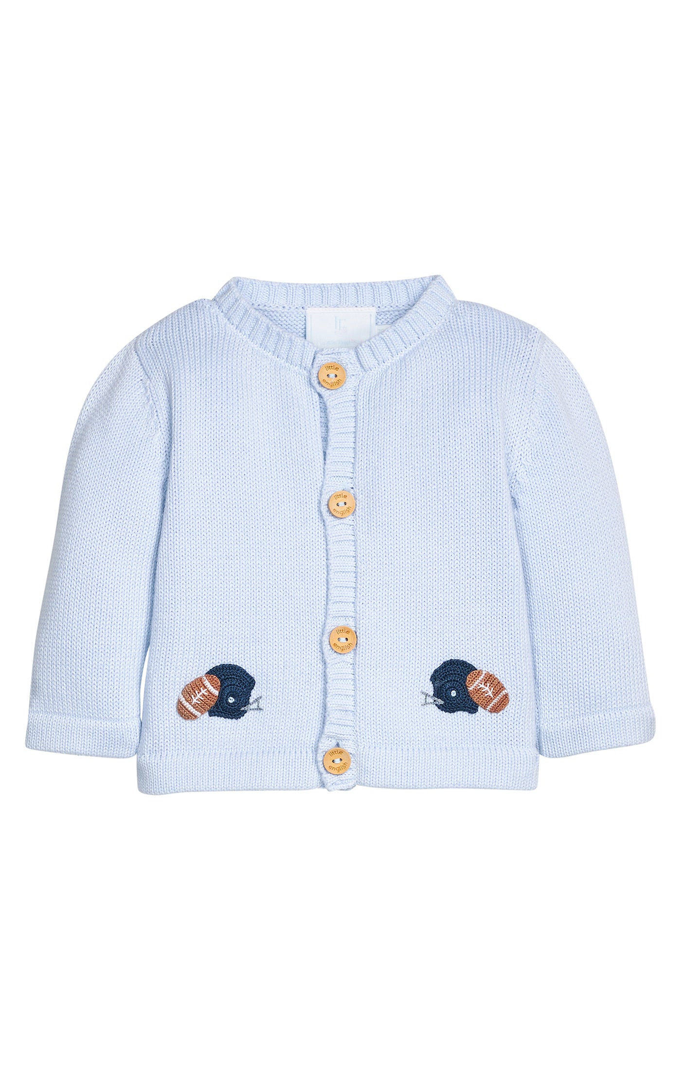Crochet Cardigan - Football Helmet from Anderson Parker