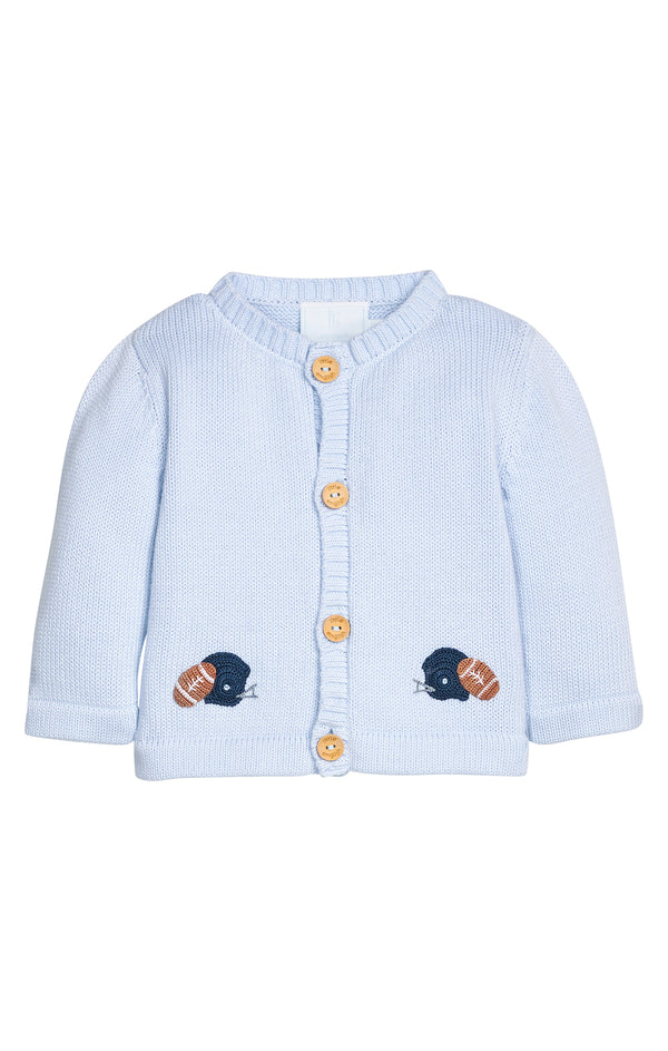 Crochet Cardigan - Football Helmet from Anderson Parker