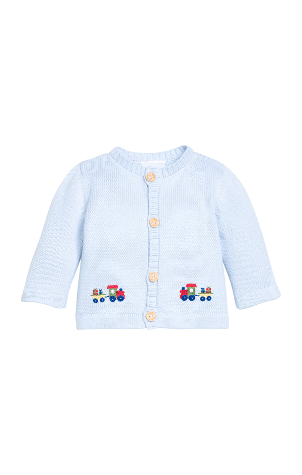Crochet Cardigan - Holiday Train from Anderson Parker