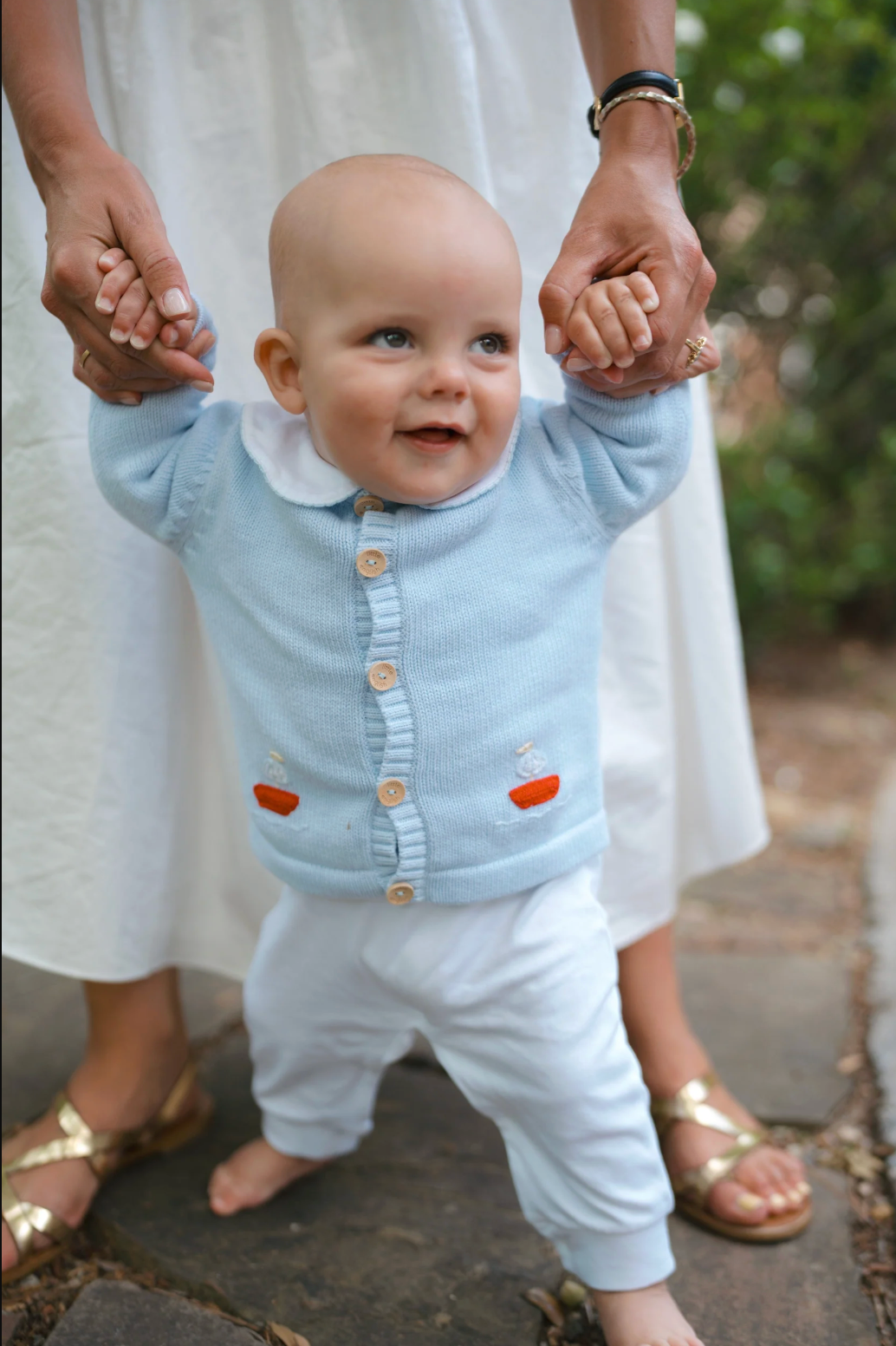 Crochet Cardigan - Sailboat from Anderson Parker