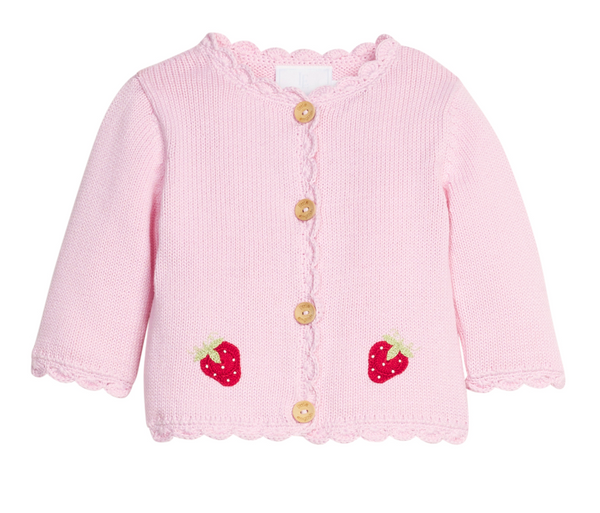 Crochet Cardigan - Strawberry from Anderson Parker