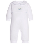 Crochet Playsuit - Blue Golf Cart from Anderson Parker