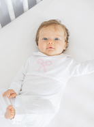 Crochet Playsuit - Pink Bow from Anderson Parker