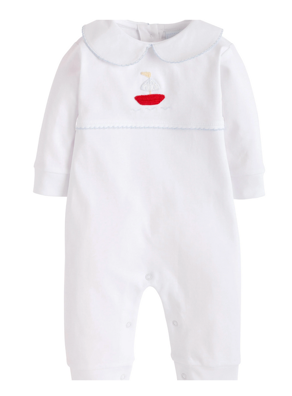 Crochet Playsuit - Sailboat from Anderson Parker