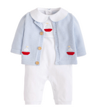 Crochet Playsuit - Sailboat from Anderson Parker