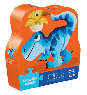 Crocodile Creek 12 Piece Mini Puzzle Dino Friends from Anderson Parker