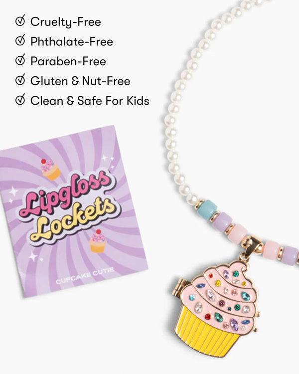 Cupcake Cutie Lipgloss Locket from Anderson Parker