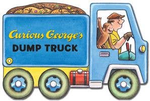 Curious George's Dump Truck Mini Movers Board Book from Anderson Parker