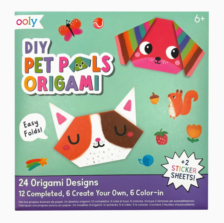 D.I.Y. Pet Pals Origami - Set of 24 Designs from Anderson Parker