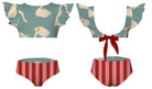 DAYANA BIKINI - SWAN LOVE AZUL from Anderson Parker