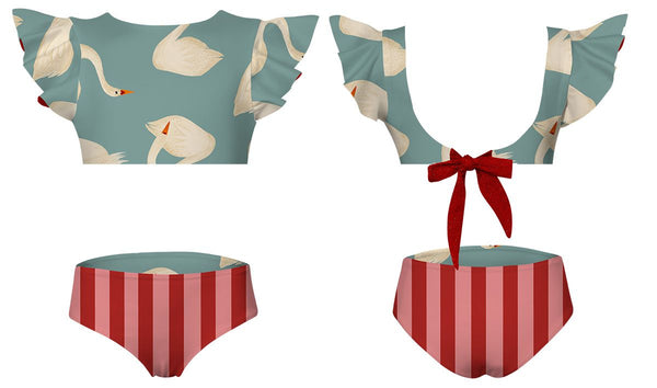 DAYANA BIKINI - SWAN LOVE AZUL from Anderson Parker