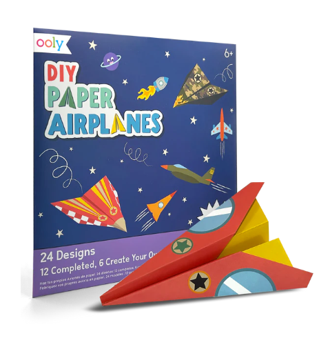 DIY Paper Airplanes Activity Kit from Anderson Parker