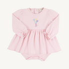 Daisy Diaper Cover Dress - Palm Beach Pink/Balloons from Anderson Parker