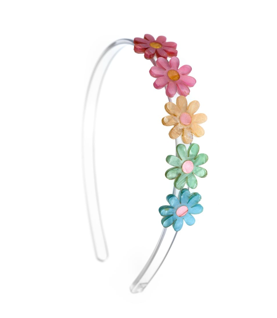 Daisy Flower Pastel Pearl Headband from Anderson Parker