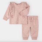 Daisy Print on Rose Outfit Set from Anderson Parker