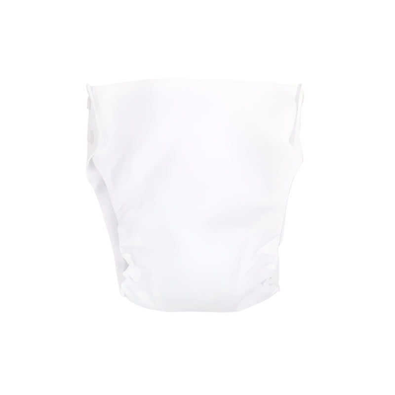 Dalton Diaper Cover - Worth Ave White - Anderson Parker