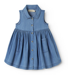 Danal - Dress - Blue Denim from Anderson Parker