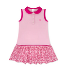 Darla Drop Waist Dress - Pink Petals from Anderson Parker