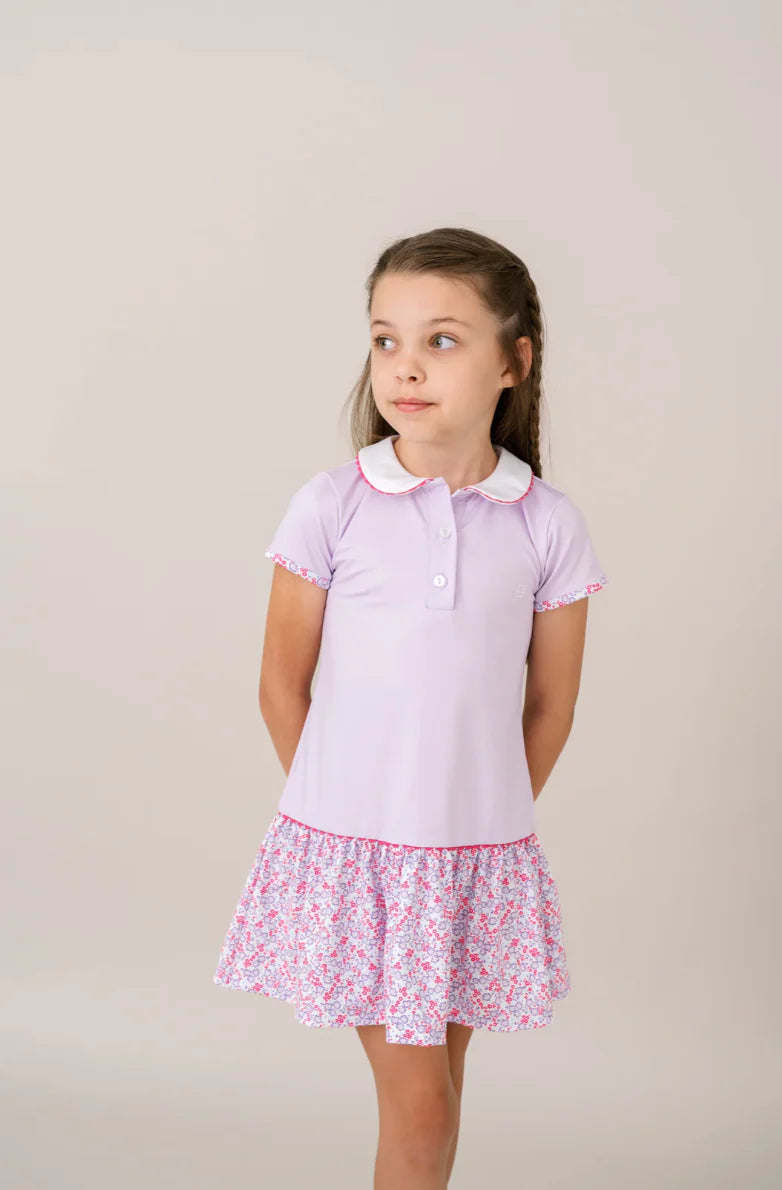 Darla Drop Waist - Sunny Day Floral/Petal Purple from Anderson Parker