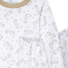 Darling Cowboy Boots Ivory Short Pajamas from Anderson Parker