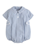 Davant Bubble - Gray Blue Gingham from Anderson Parker