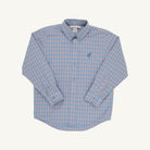 Dean's List Dress Shirt - Wheaton Windowpane/Nantucket Navy from Anderson Parker