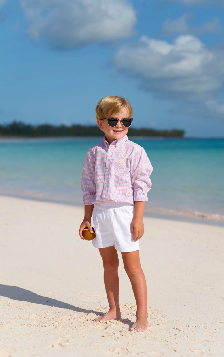 Dean's List Dress Shirt - Woodstock Park Plaid/Lake Worth Yellow from Anderson Parker