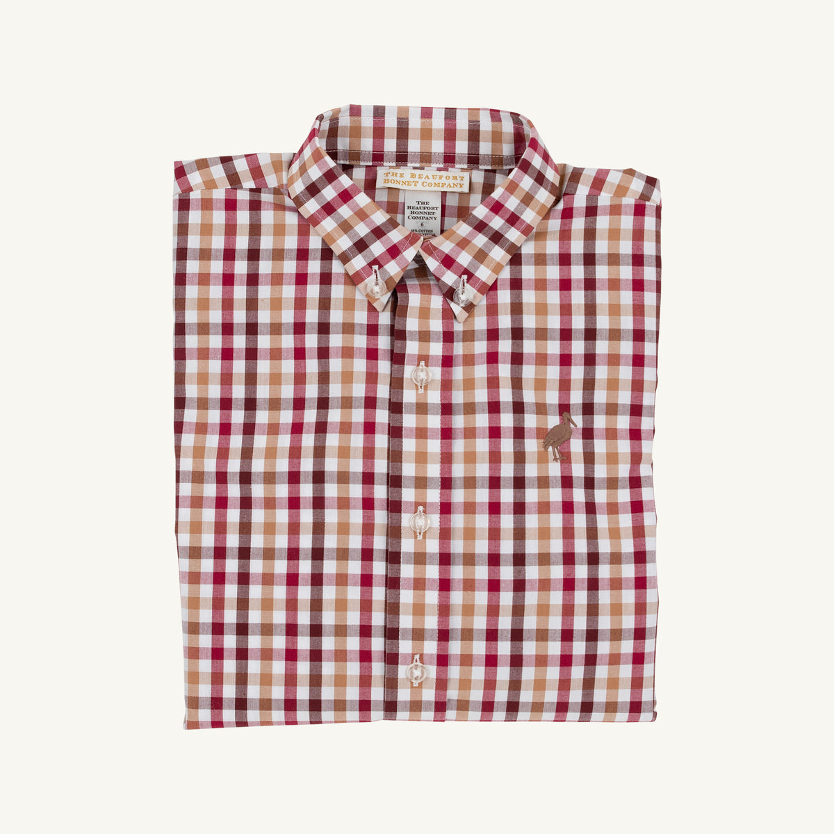 Deans List Dress Shirt - Easton Pond Plaid/Gray Bay Brown from Anderson Parker