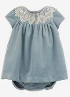 Deluxe Velvet Float Dress - Blue from Anderson Parker