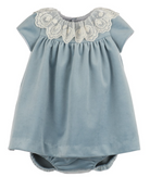 Deluxe Velvet Float Dress - Blue from Anderson Parker
