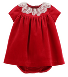 Deluxe Velvet Float Dress - Red from Anderson Parker
