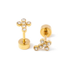 Diamond Cross Studs from Anderson Parker