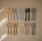 Dinnerware Fork and Spoon Set - Blush from Anderson Parker