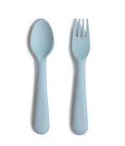 Dinnerware Fork and Spoon Set - Powder Blue from Anderson Parker