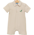 Dino-Mite Polo Romper from Anderson Parker